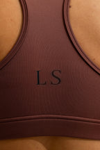 STANIK SPORTOWY EVA, LUMEA™️ – MOCHA BROWN