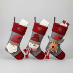 Dekoracyjna skarpeta świąteczna