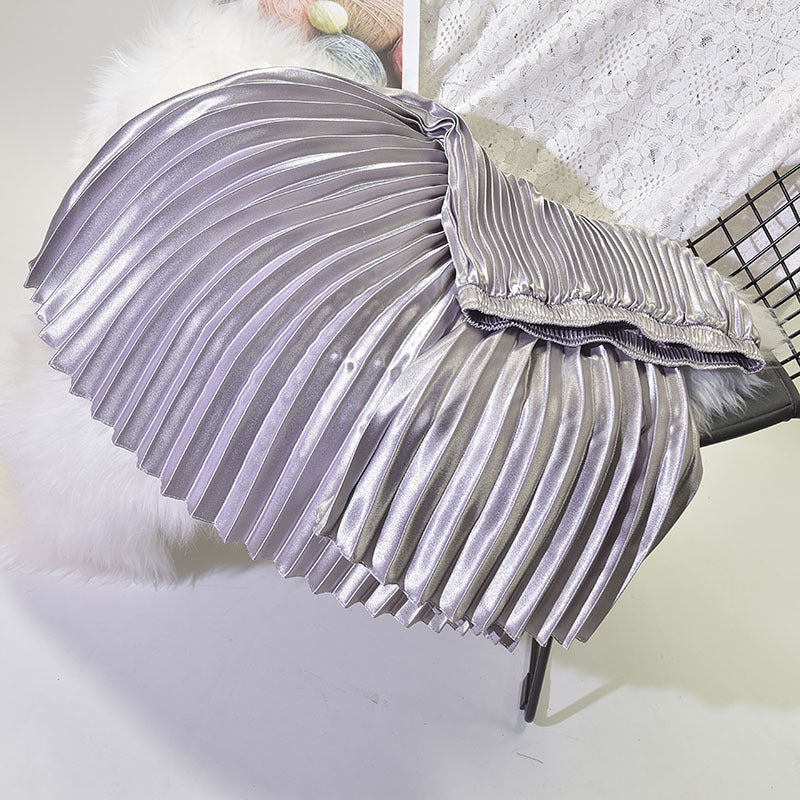 Plisowana spódnica retro na każdą porę roku