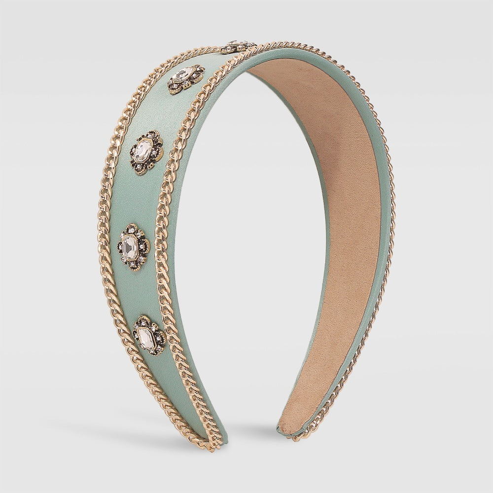 Opaska na głowę w stylu barokowym z zdobieniem