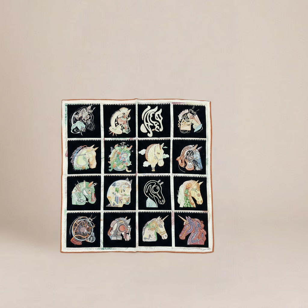 Wzorzysta chusta orientalna