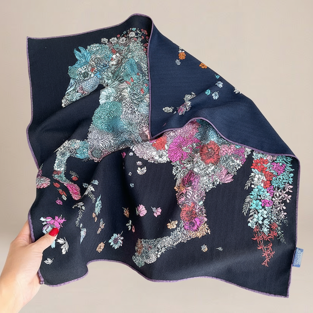 Wzorzysta chusta orientalna