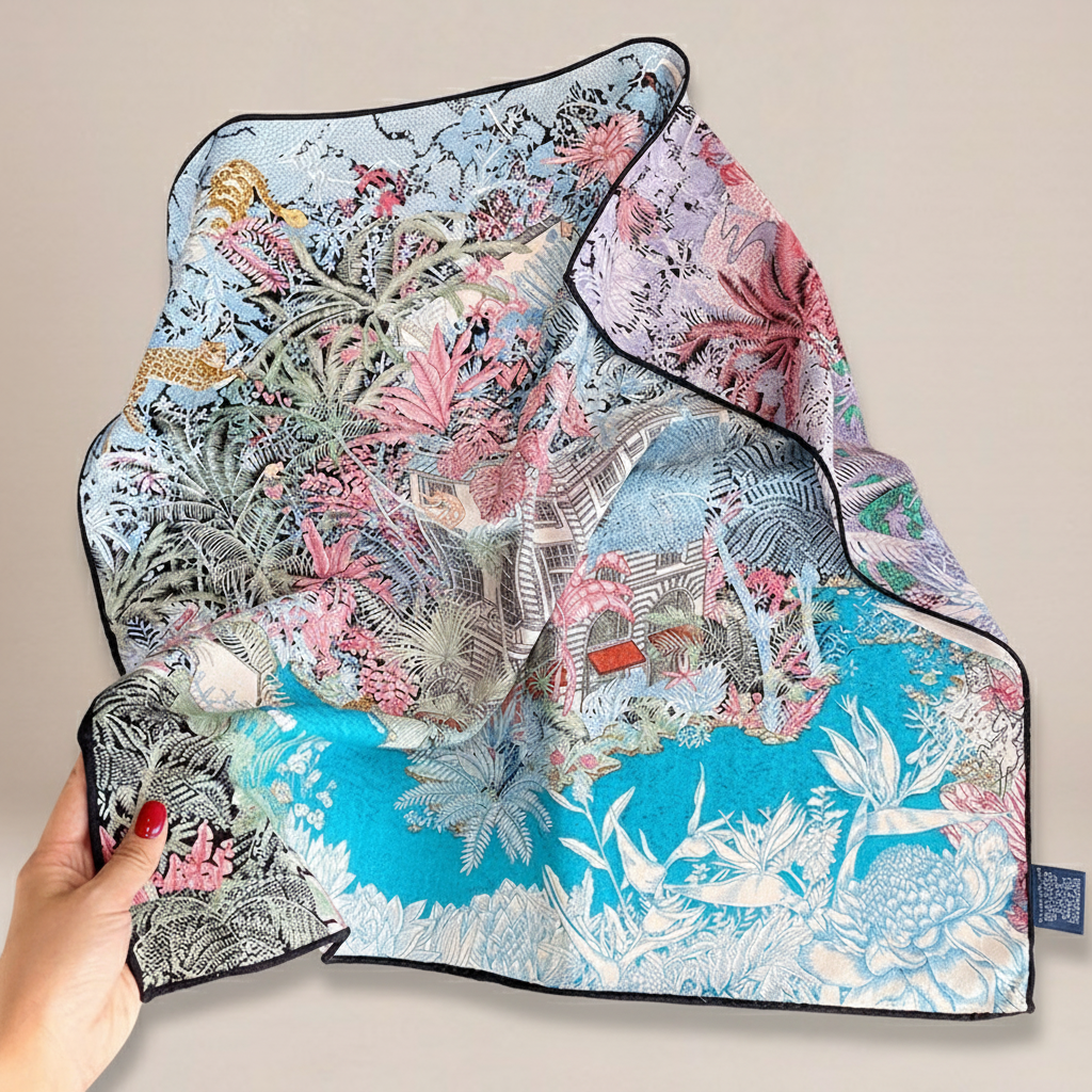 Wzorzysta chusta orientalna