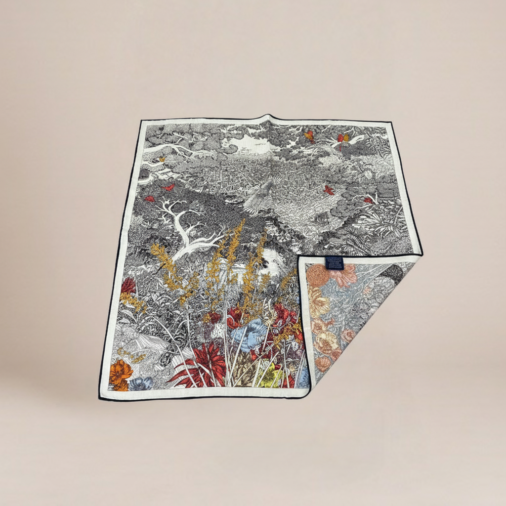 Wzorzysta chusta orientalna