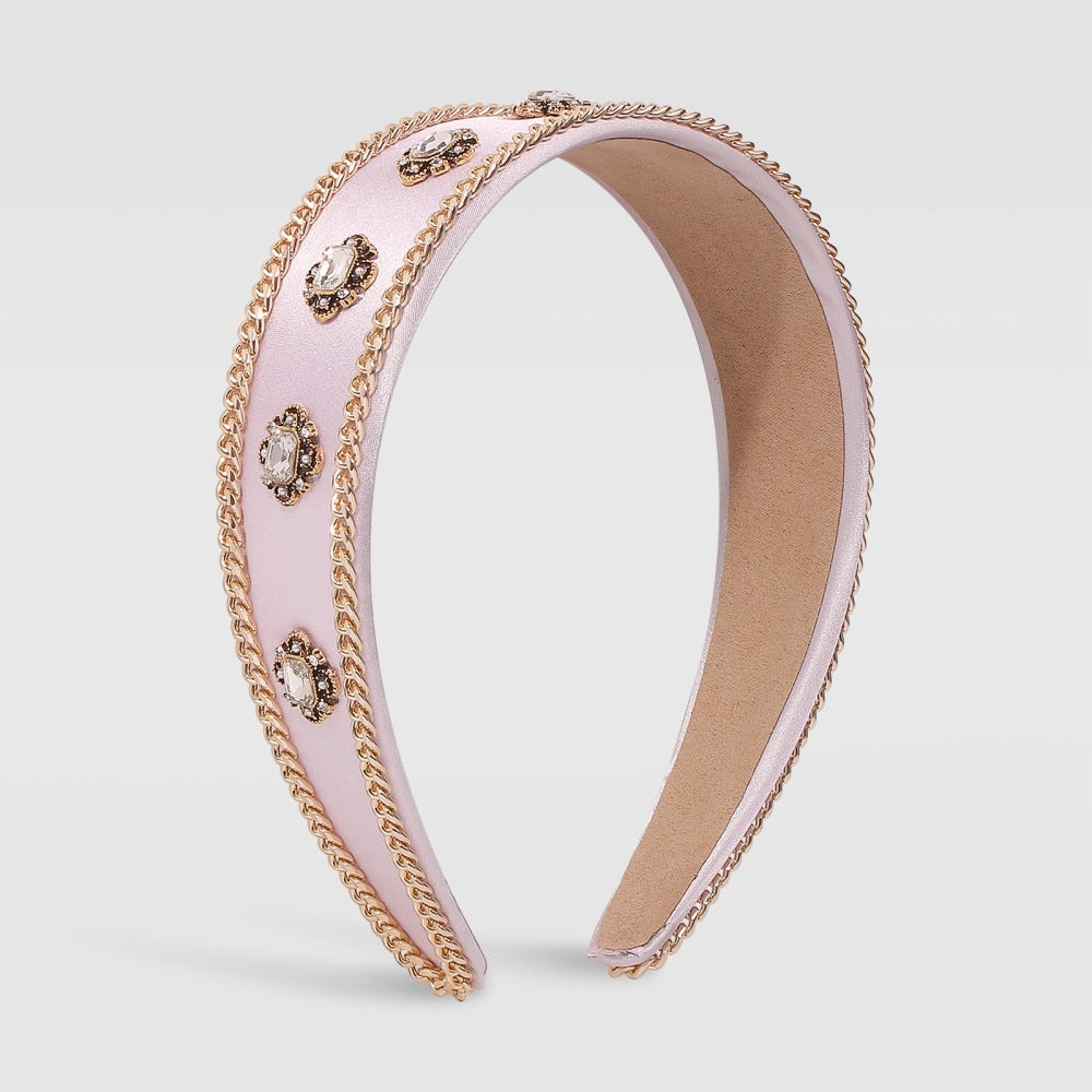 Opaska na głowę w stylu barokowym z zdobieniem