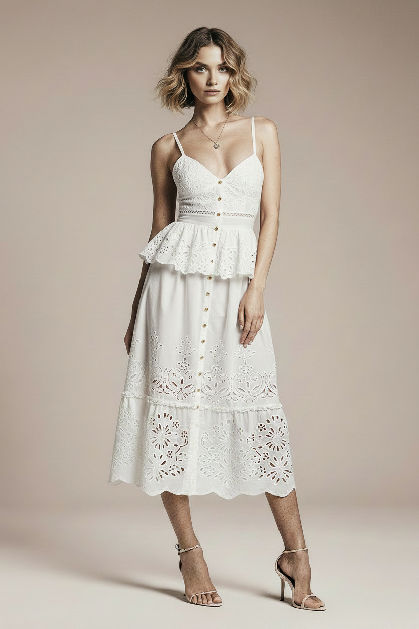 English Embroidery Midi