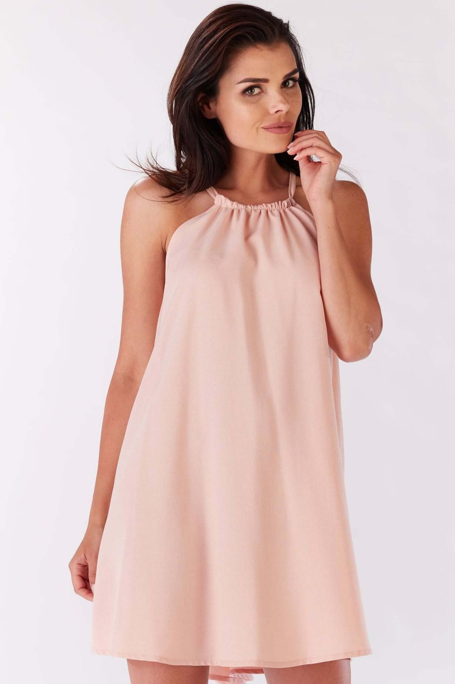 Sukienka MINI w typie halter