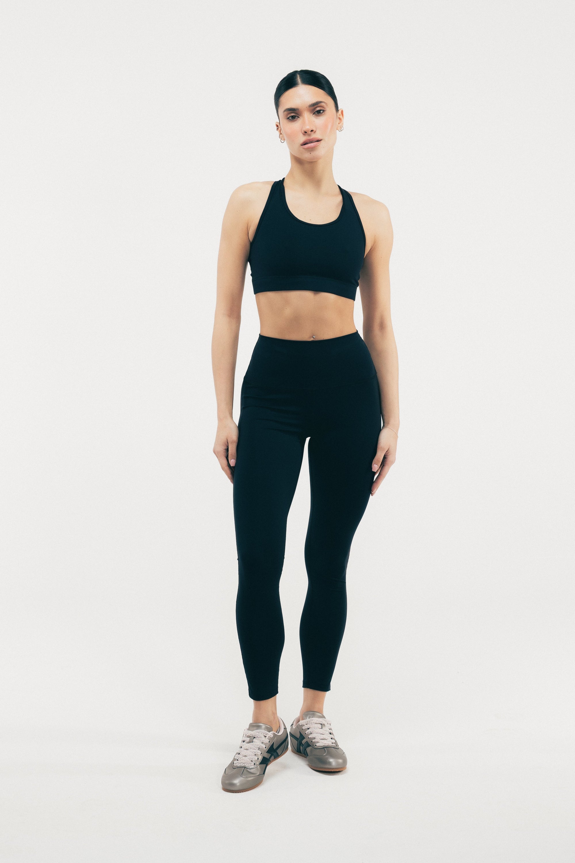 LEGGINSY Z WYSOKIM STANEM ICON, LUMEA™️ – CZARNE