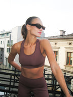 STANIK SPORTOWY EVA, LUMEA™️ – MOCHA BROWN