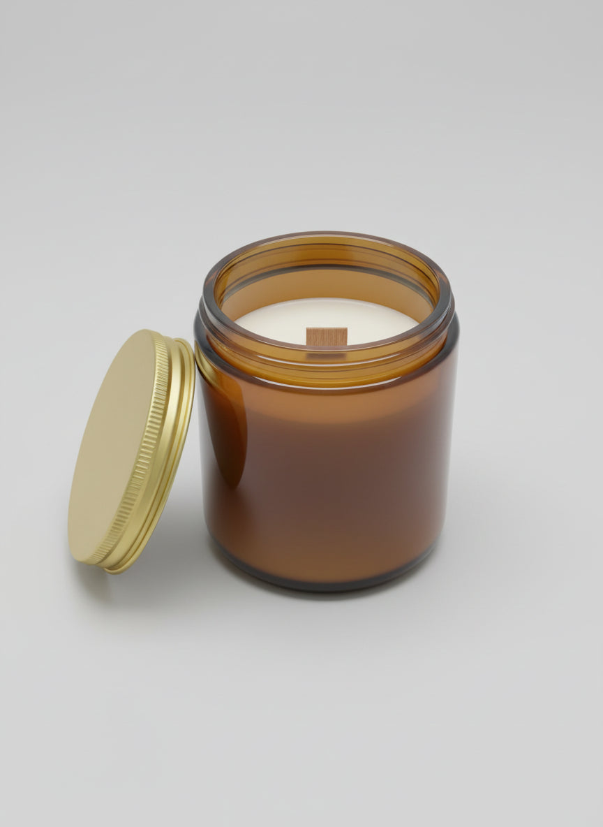 Świąteczna świeczka sojowa zapachowa "Zimowe przyprawy"