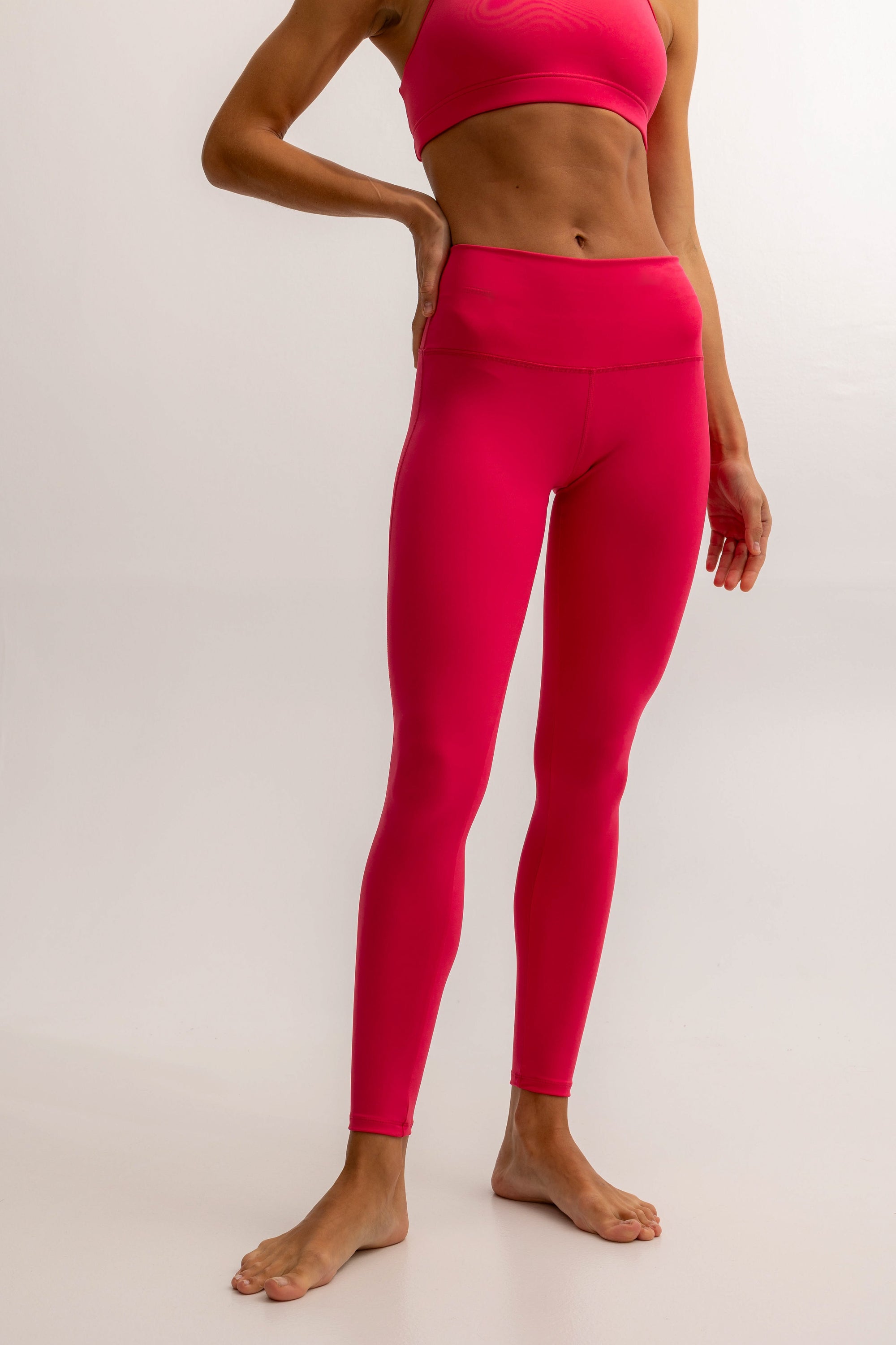 LEGGINSY Z WYSOKIM STANEM ICON, LUMEA™️ – PINK
