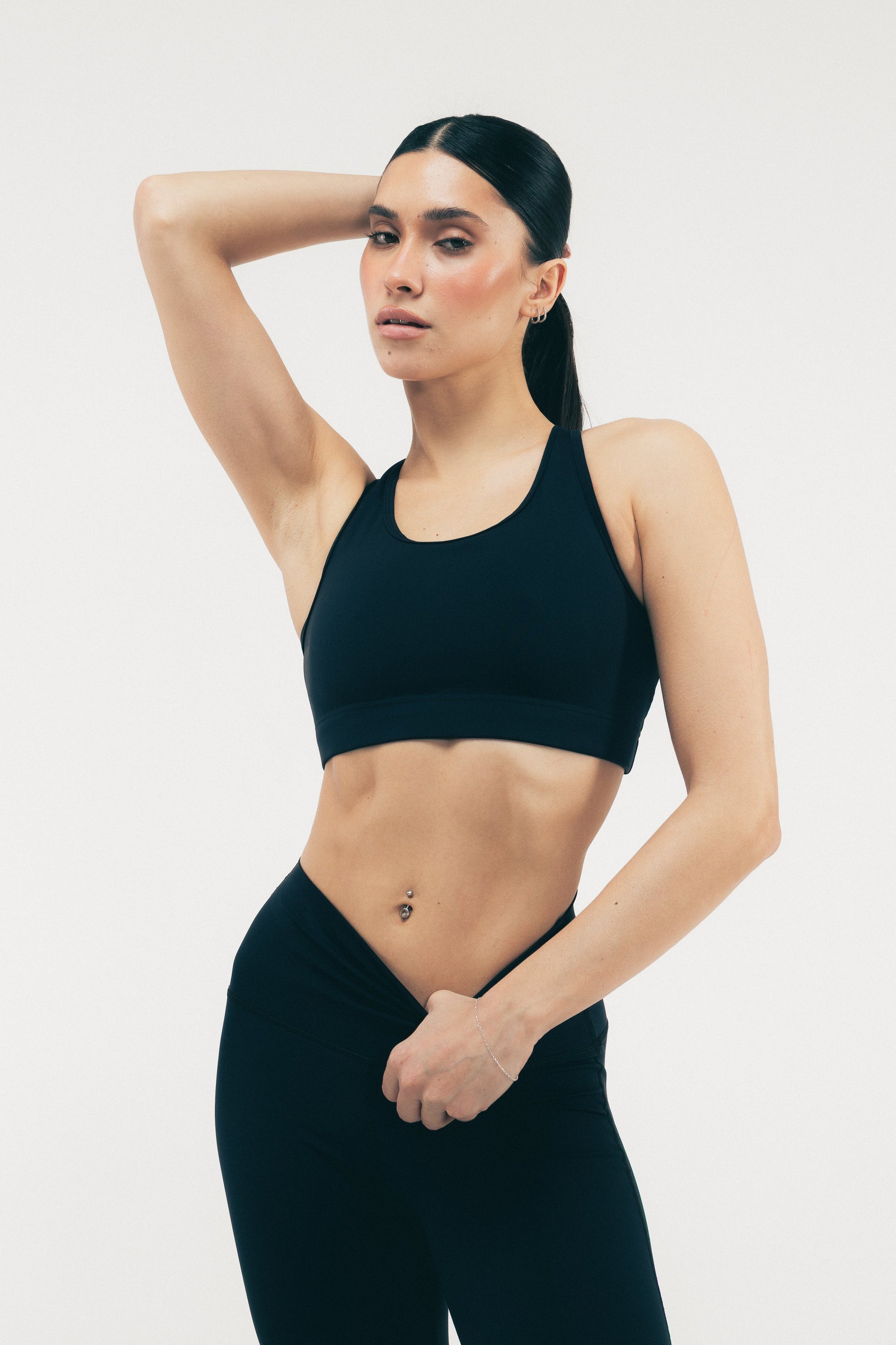 STANIK SPORTOWY EVA, LUMEA™️– CZARNY