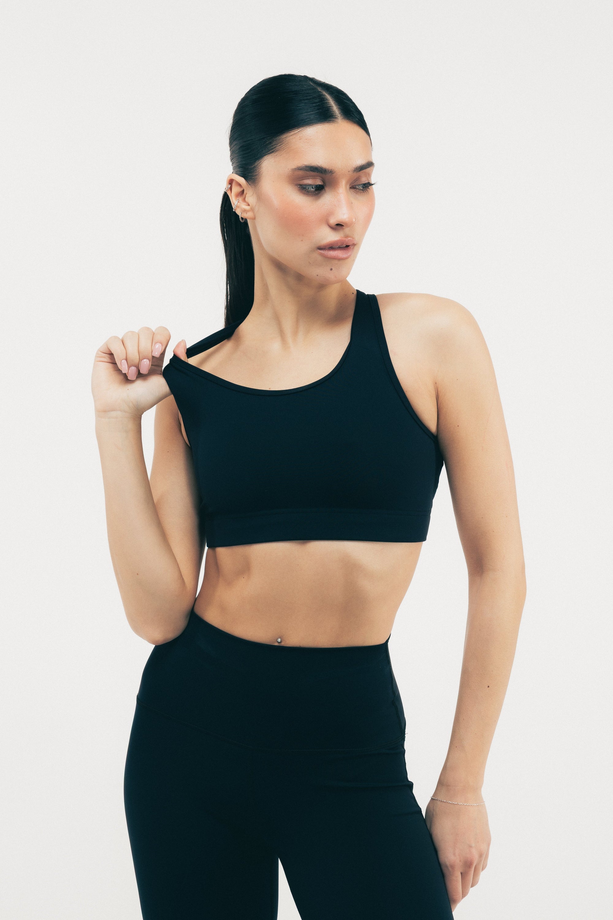 STANIK SPORTOWY EVA, LUMEA™️– CZARNY