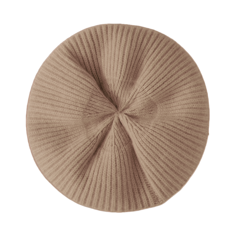 Wszechstronny beret z dzianiny kaszmirowej