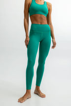 LEGGINSY Z WYSOKIM STANEM ICON, LUMEA™️ – EMERALD GREEN