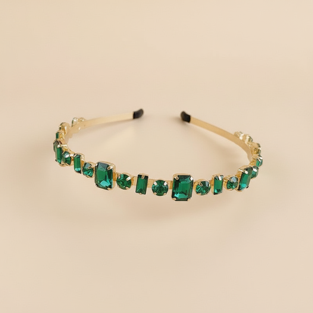 Diamentowa opaska na głowę