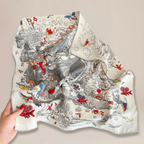 Wzorzysta chusta orientalna