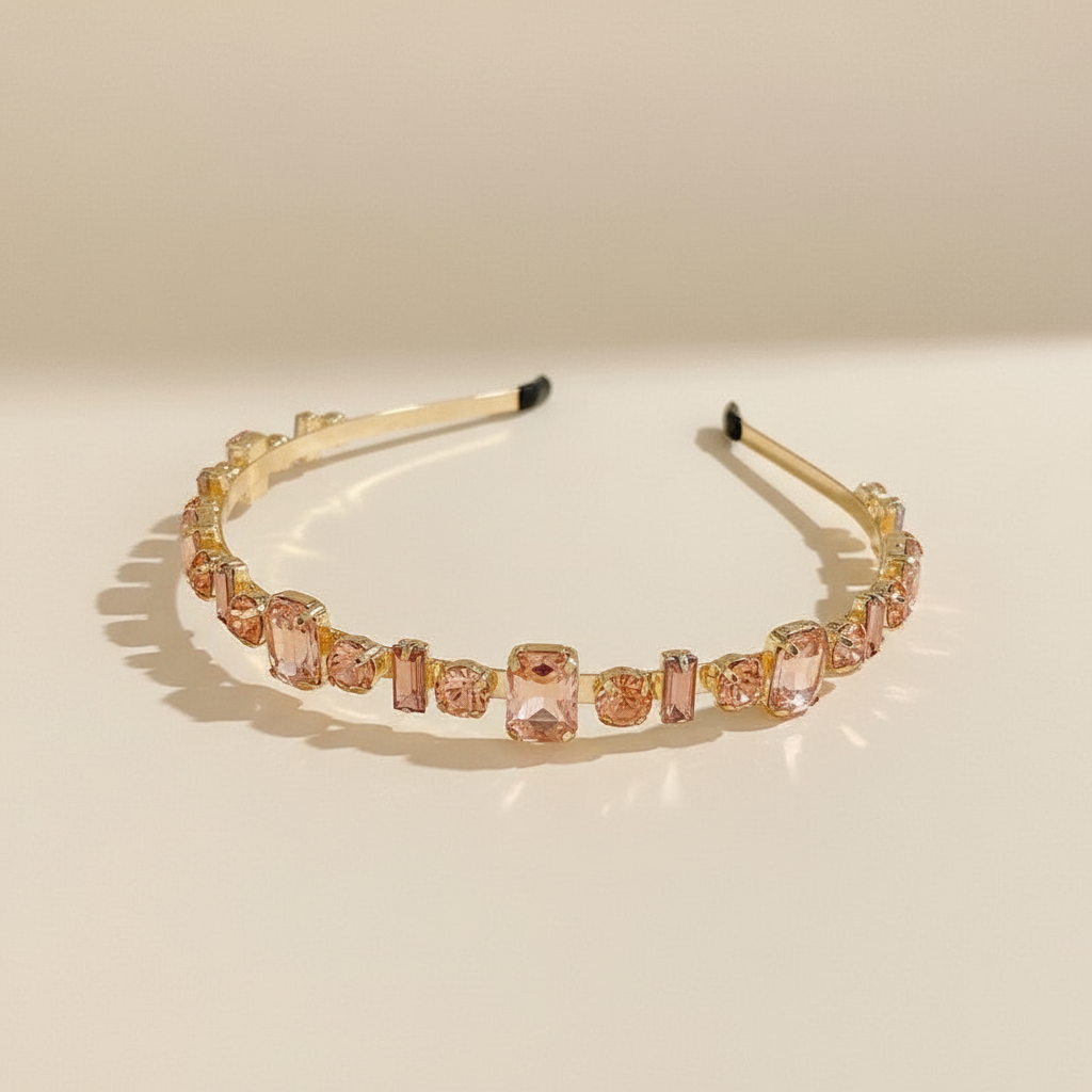 Diamentowa opaska na głowę