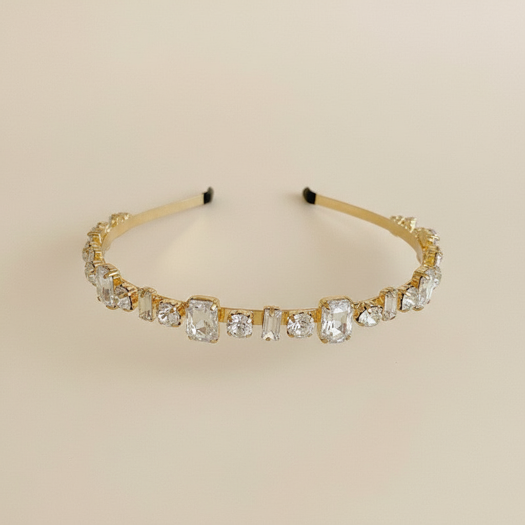 Diamentowa opaska na głowę