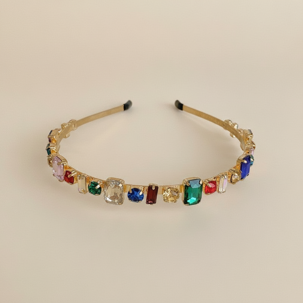 Diamentowa opaska na głowę